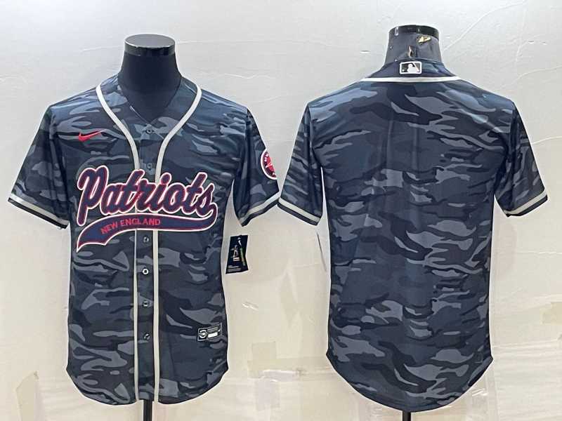 Men's New England Patriots Blank Grey Camo With Patch Cool Base Stitched Baseball Jersey,We sell and wholesale Men's New England Patriots Blank Grey Camo With Patch Cool Base Stitched Baseball Jersey on line form chian!